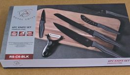 Royal Swiss Messer-Set 6-tlg. RS-C6-BLK (Neu/OVP)