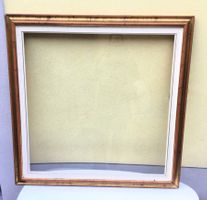 Elegante Cornice quadrata in legno e con vetro - 98x98