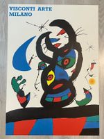 Joan Miro original Plakat Visconti Arte Milano 1981