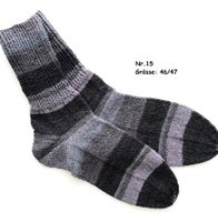 Socken handgestrickt   Gr.46/47   Nr.15