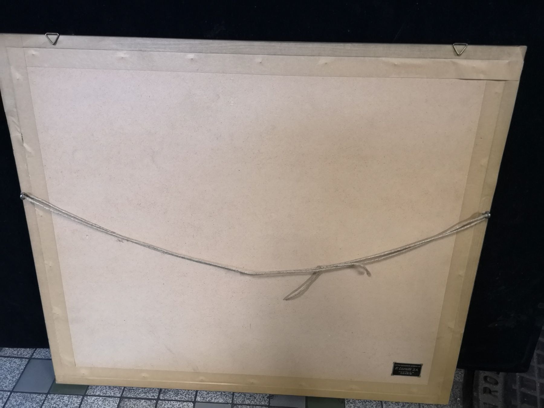 Dipinti: Aquarelle signée et datée 1968 – Usato da Genève venduto da Qanil77 4