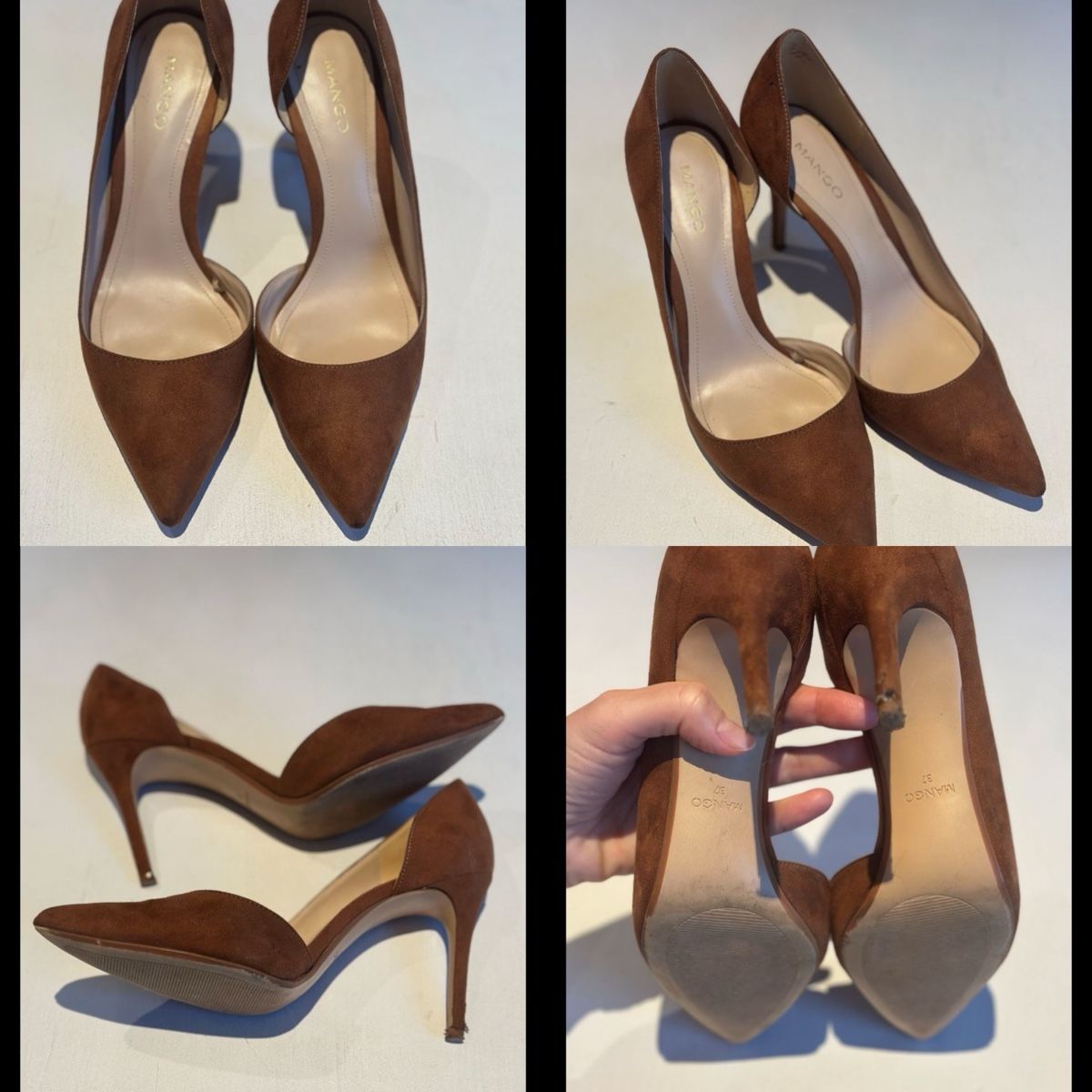 Mango Damenschuhe: 3 paires de chaussures Mango – Gebraucht aus Les Bioux von ann_g9bh 2