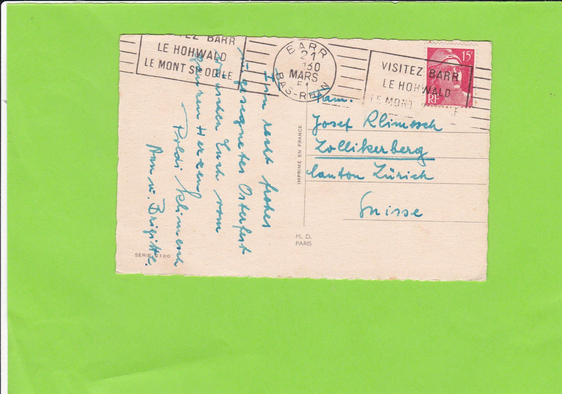 Cartoline postali: Heiligenbild – Usato da St. Peterzell venduto da neckertal 1