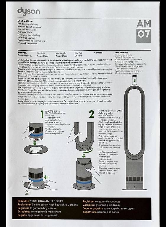 Ventilateurs: Dyson Am07 Ventilator – D'occasion à Steinmaur par Gwoelb-Weine 2