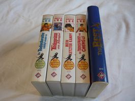 5x VHS Rarität - Bruce Lee rote ausgabe - TOP