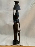 Holzfigur Asiatische stehende Frau (evtl.bereits Antiquität)