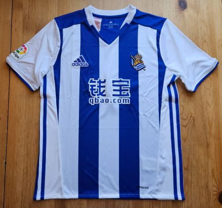 Real Sociedad San Sebastián Trikot adidas NEU Gr 164 Spanien