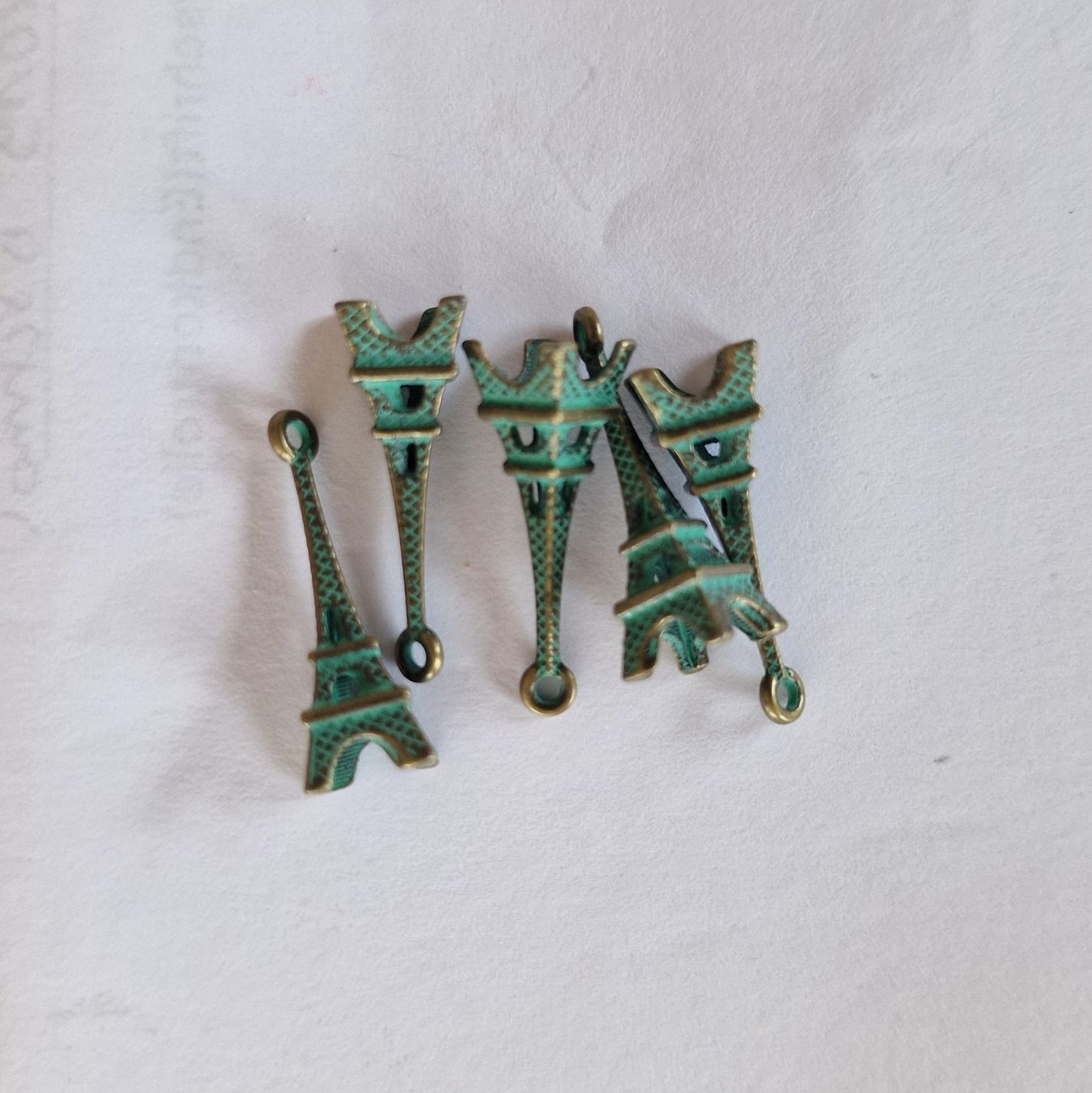 Anhänger: Charm Anhänger Eiffelturm Paris Vintage – Neu und originalverpackt aus Widnau von Marakumba 3