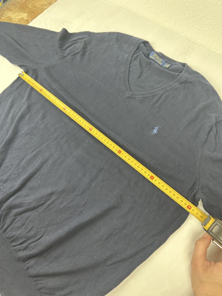Ralph Lauren Maglioni & Felpe: Pull col V Ralph Lauren bleu marine - taille L – Nuovo (secondo la descrizione) da Hauterive NE venduto da Leo_o 4
