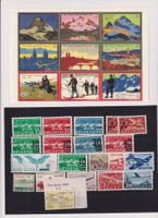 Postfrische** Partie Flugmarken u. Nachdrucke** !