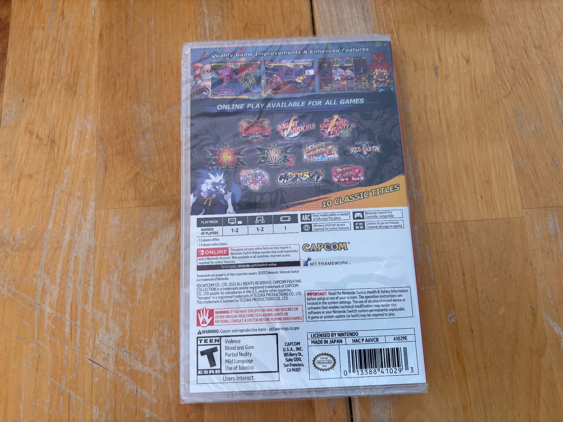 Jeux: Capcom Fighting Collection (NEU) – Neuf avec emballage d'origine à Frenkendorf par gelbeZinnie 1