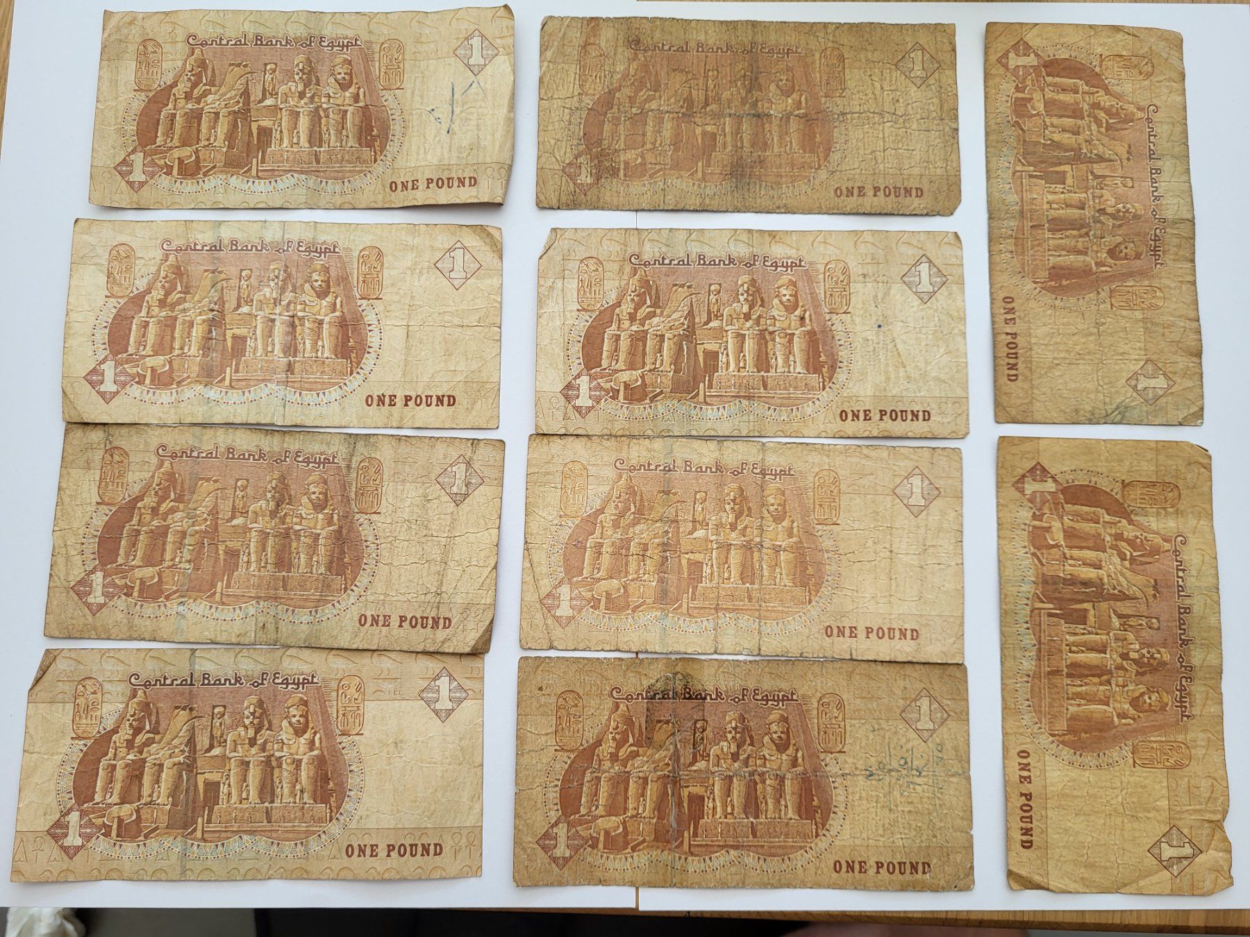 Banknoten: Banknoten aus Ägypten – Gebraucht aus Pravidondaz von LVtik 4