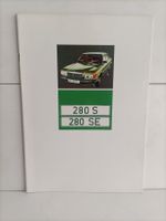 Brochure Mercedes Benz 280 S 280 SE W123 WZ1478/00/03/0872
