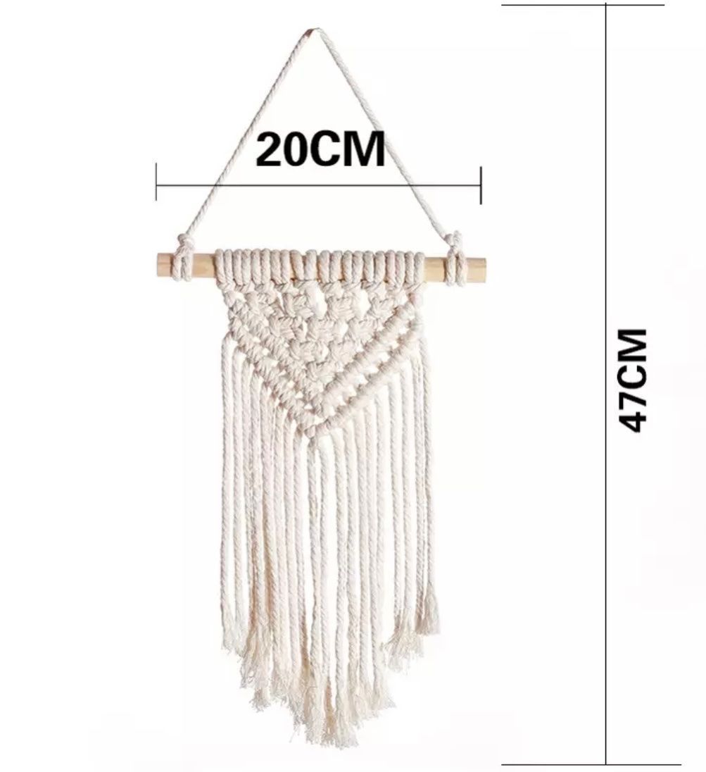 Tutte le decorazioni: Makramee Wandbehang Mini – Nuovo e nell'imballaggio originale da Lachen SZ venduto da Luxolino 1
