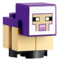 LEGO Minecraft minesheep11 Minecraft Sheep, Lamb, Tan Legs