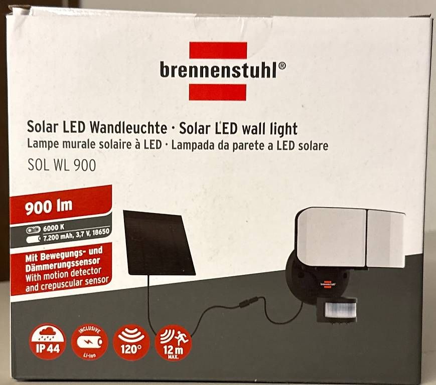 Lampade: Solar LED-Wandleuchte – Usato da Lyssach venduto da Tamara_s 2