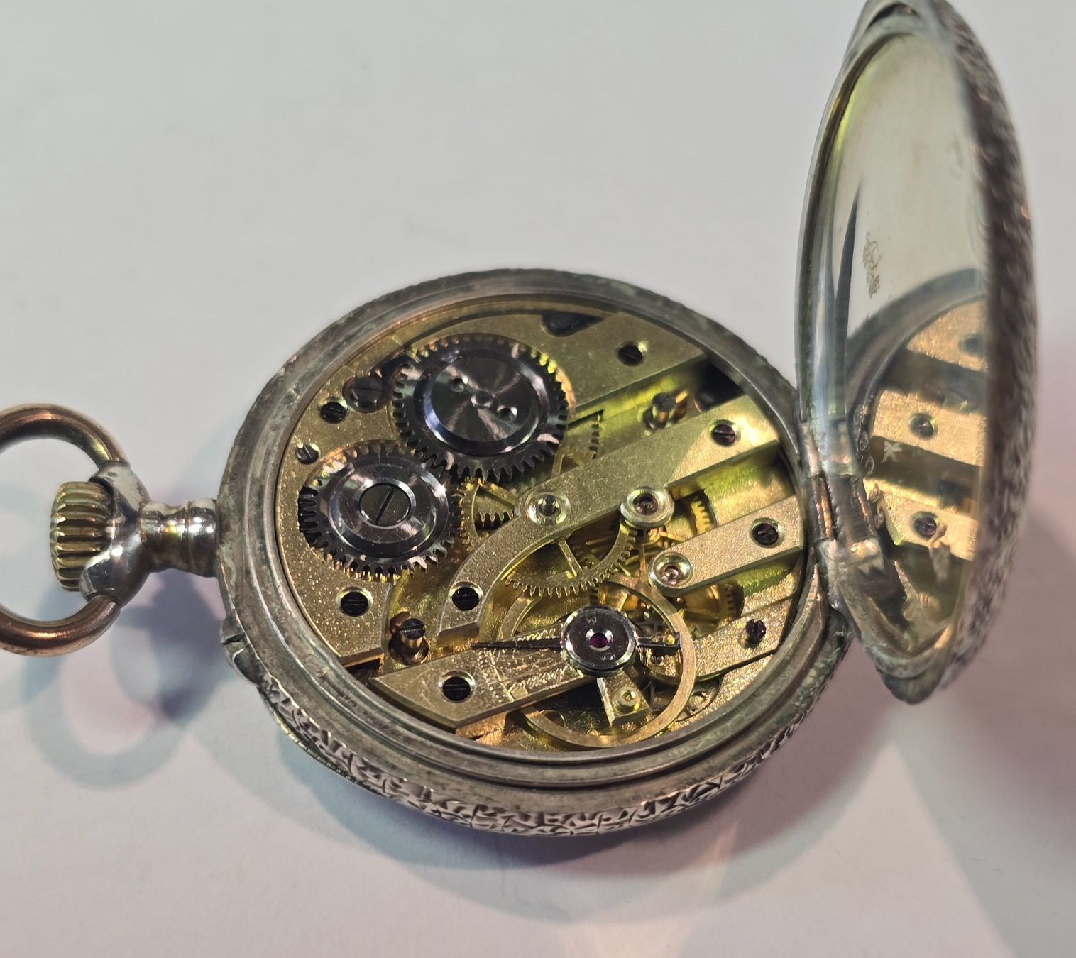 Orologi: Silberdamentaschenuhr 0.800  läuft – Usato da Ennetbürgen venduto da 50shafali53 4