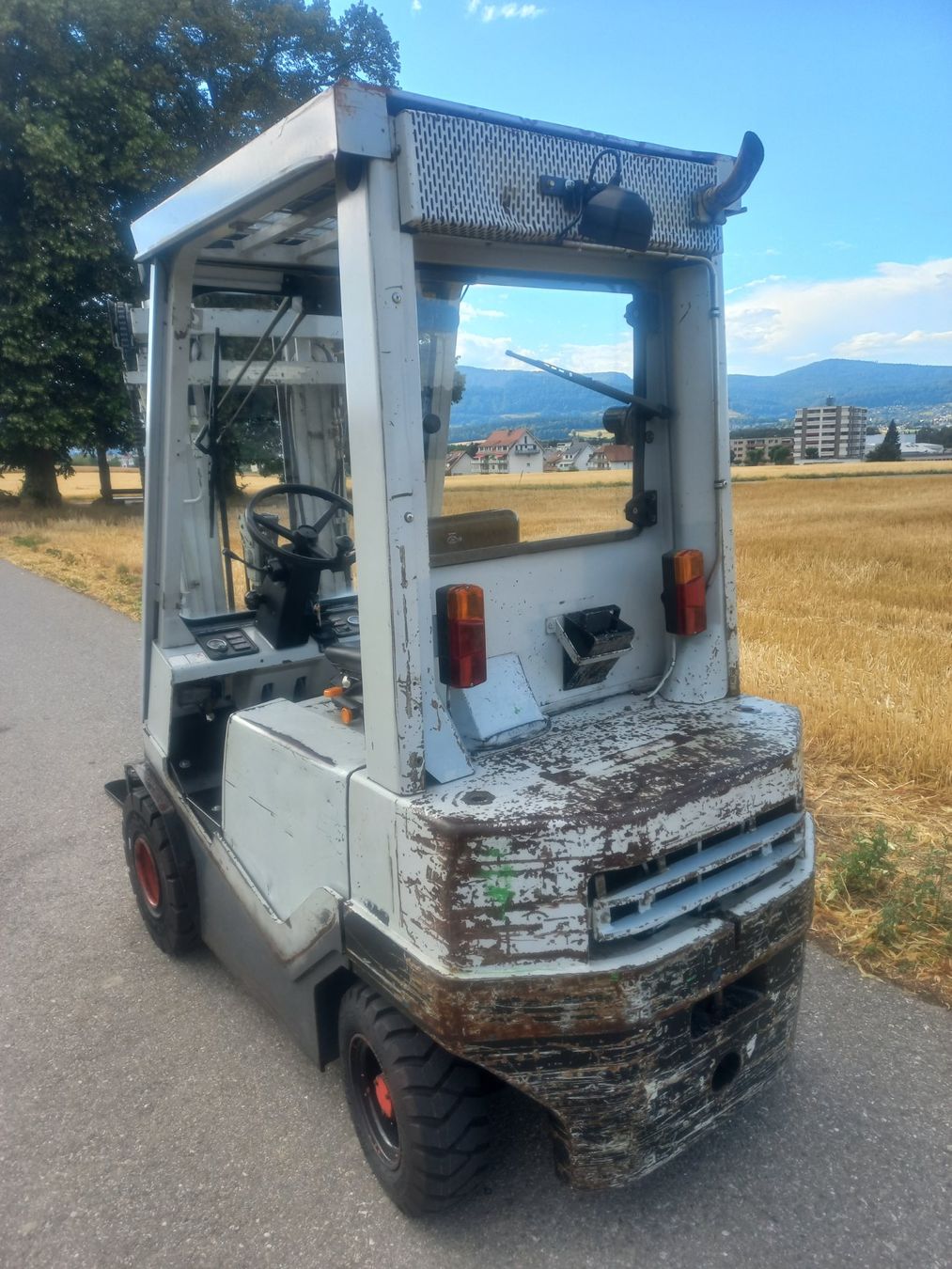 Diesel Carrelli elevatori e a forche: Dieselstapler FIAT Stapler Triplex Vollfreih. Seitenschieber – Usato da Dulliken venduto da Classiclerch4657 3