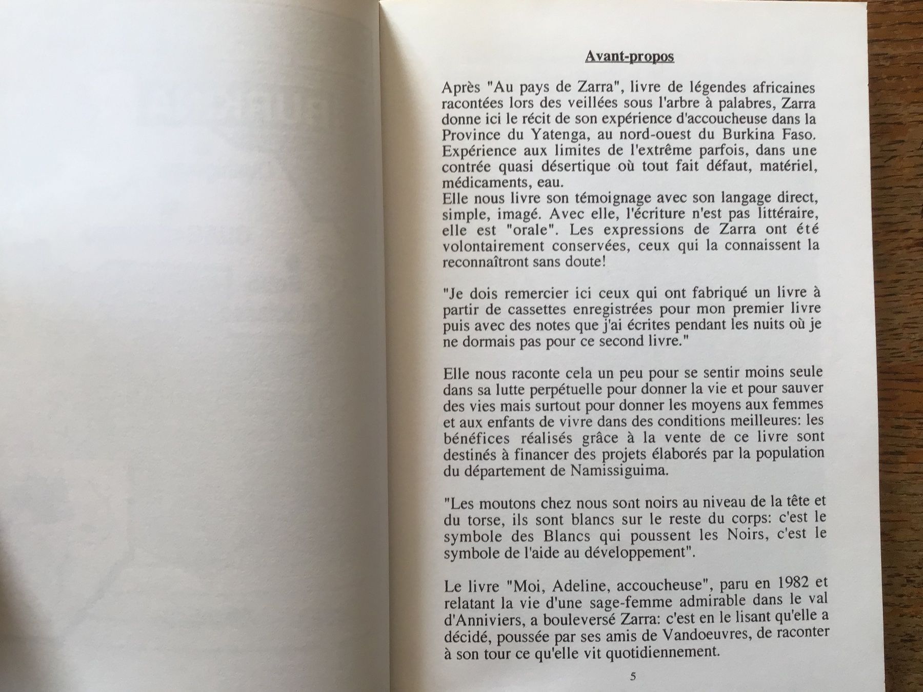 Bücher: Zarra, accoucheuse en Afrique – Gebraucht aus Fully von Ruby97 2