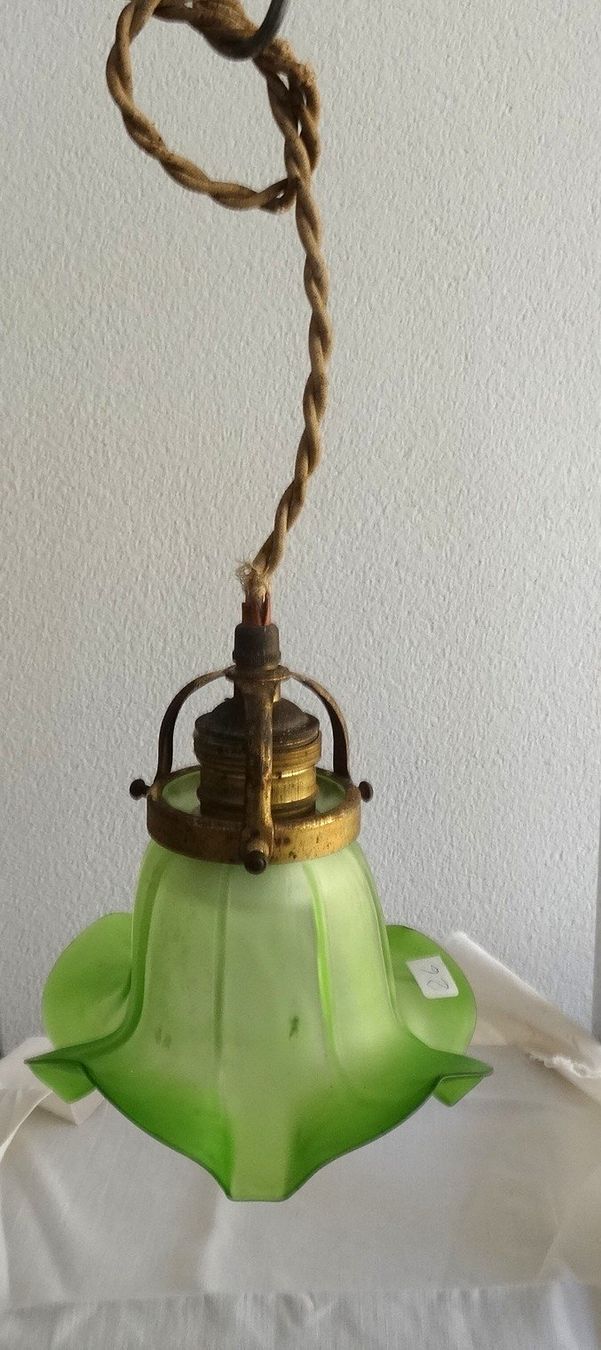 Lampes: Jugendstil Cloche Lampe – D'occasion à Minusio par Mer66