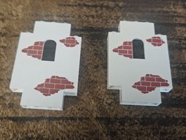 lego 4444p06 lot de 2 pièces White Panel 2 x 5 x 6 Wall