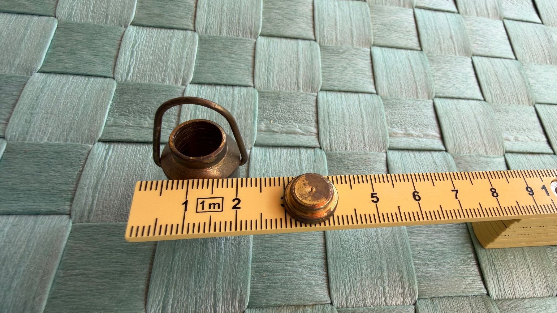 Puppenhäuser & -möbel: Puppenstube, Milchkessel, Messing, mini, mit Deckel – Gebraucht aus Egg b. Zürich von Mogli93 4