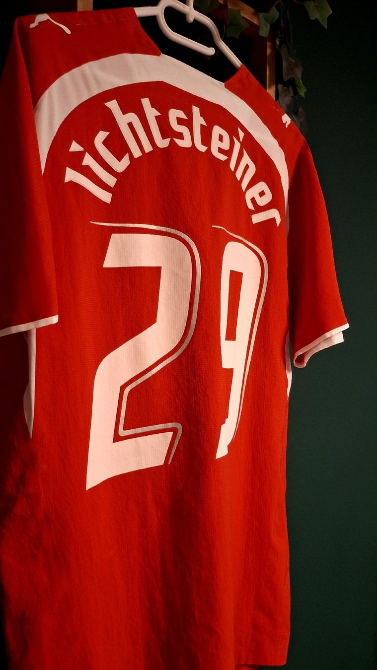 Puma Leibchen & Hosen: Switzerland match worn Liechtsteiner 2006 2007 player issue – Gebraucht aus Yverdon-les-Bains von floriancharpillozart 3