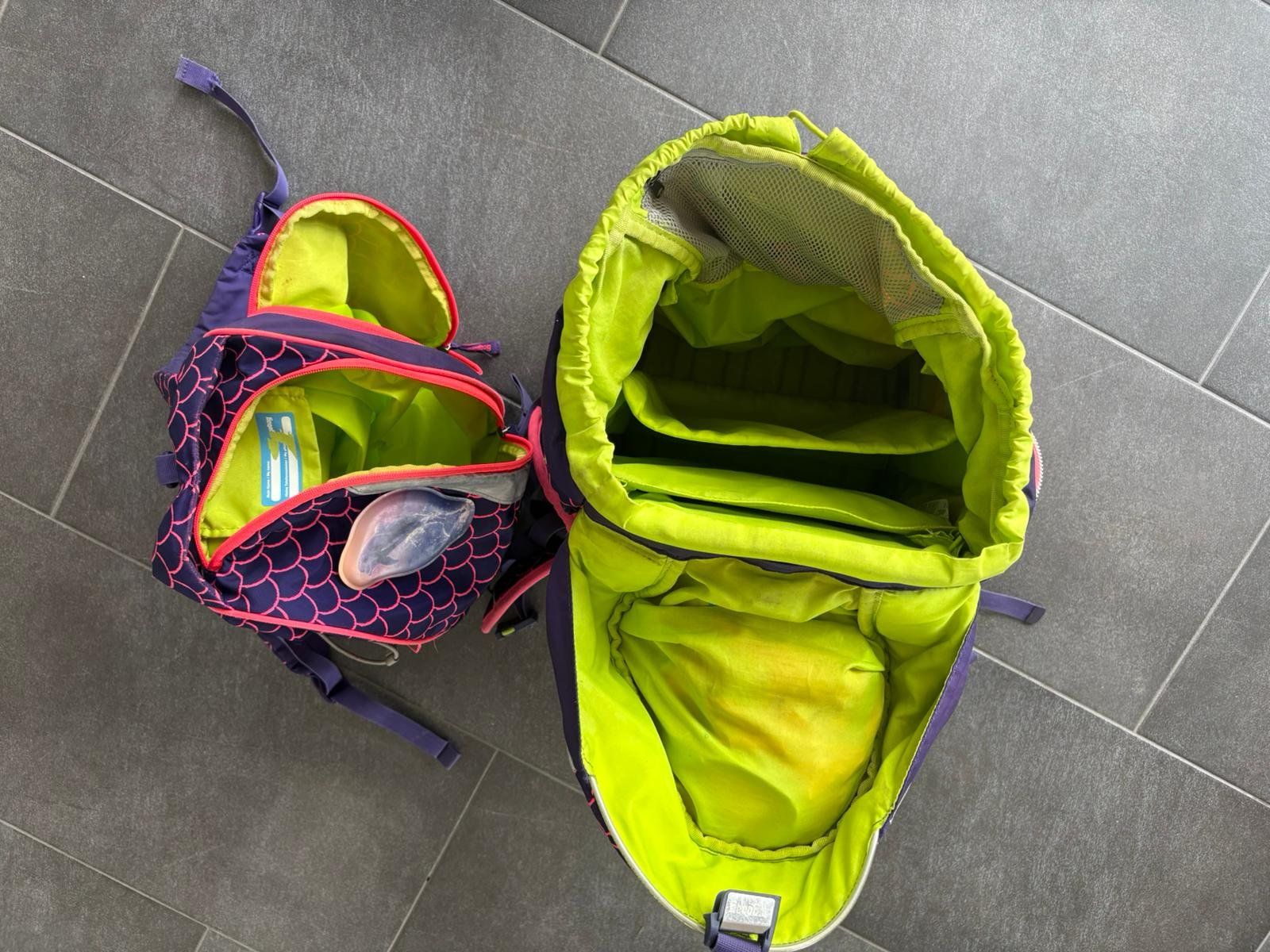 Ergobag Borse & Zaini: Ergobag Perlentauchbär mit Sportbeutel – Usato da Glattfelden venduto da Rogermetallica 4