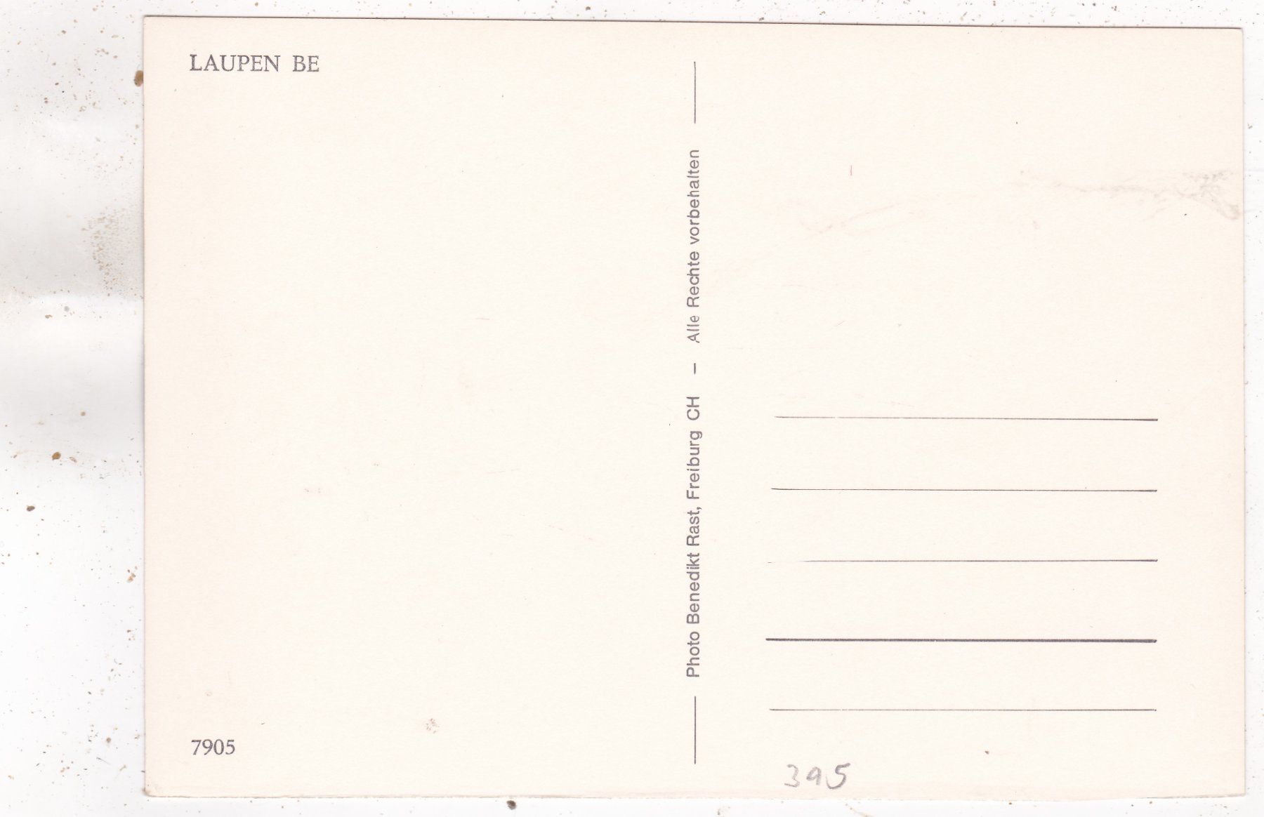 Cartes postales: Laupen BE – D'occasion à Herisau par Lisegrat2008 1