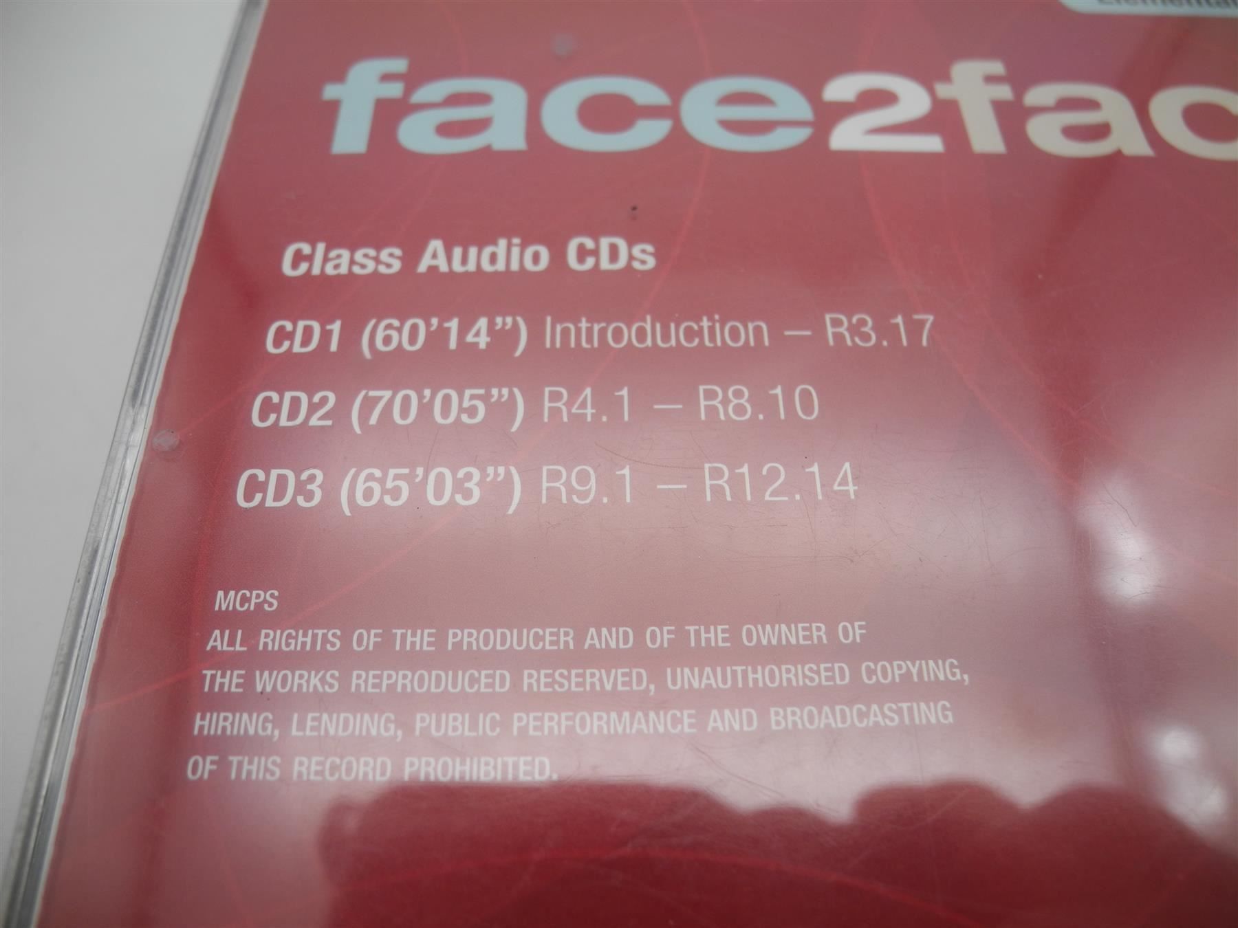 CD: face2face Elementary Class Audio CD's – Usato da Kottwil venduto da Crazyrolf 3