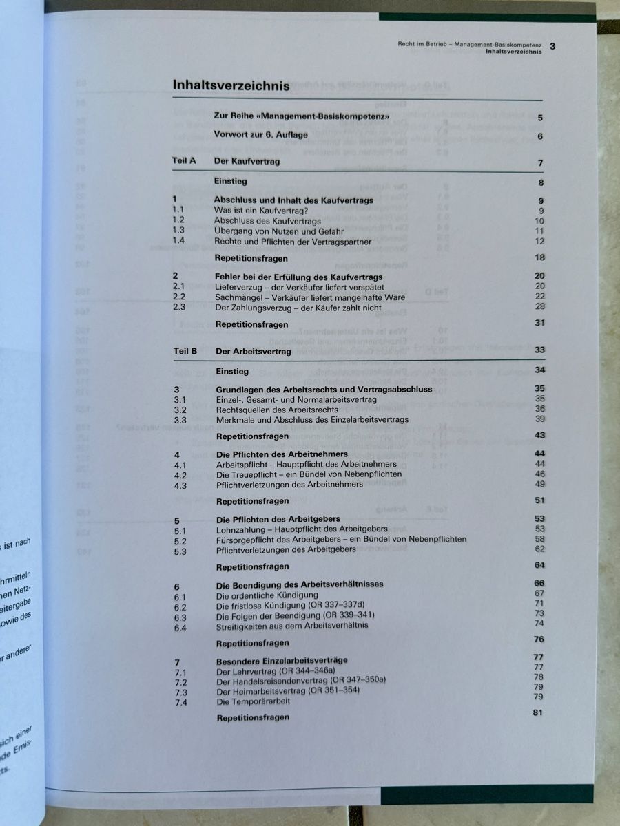 Livres: 2 Rechtsbücher Management-Basiskompetenz compendio – D'occasion à Utzenstorf par Victoria666 6