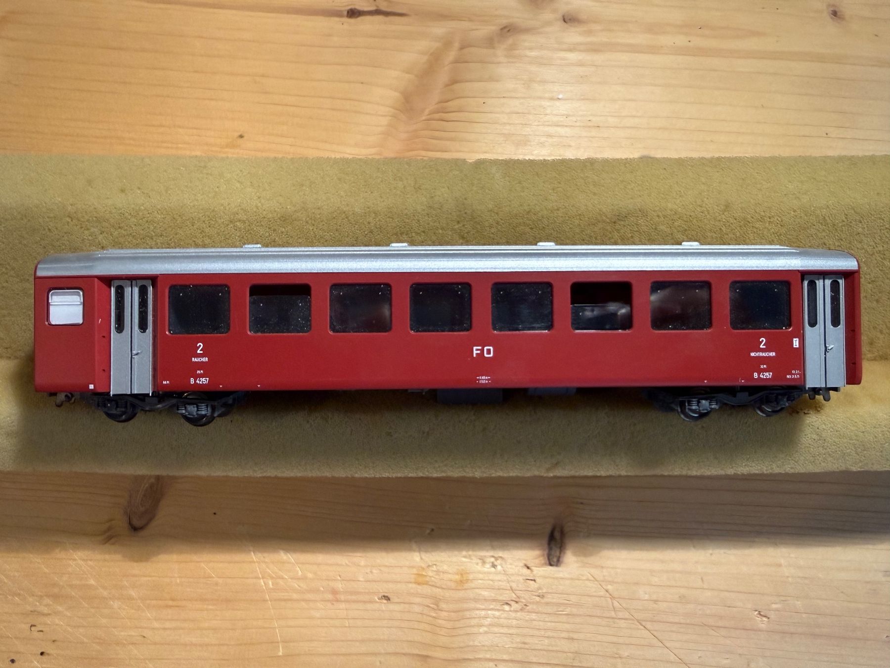Bemo Modellini di ferrovie: Bemo FO  B4257 Personenwagen  3267 207 – Nuovo (secondo la descrizione) da Grüsch venduto da ro77bert 1