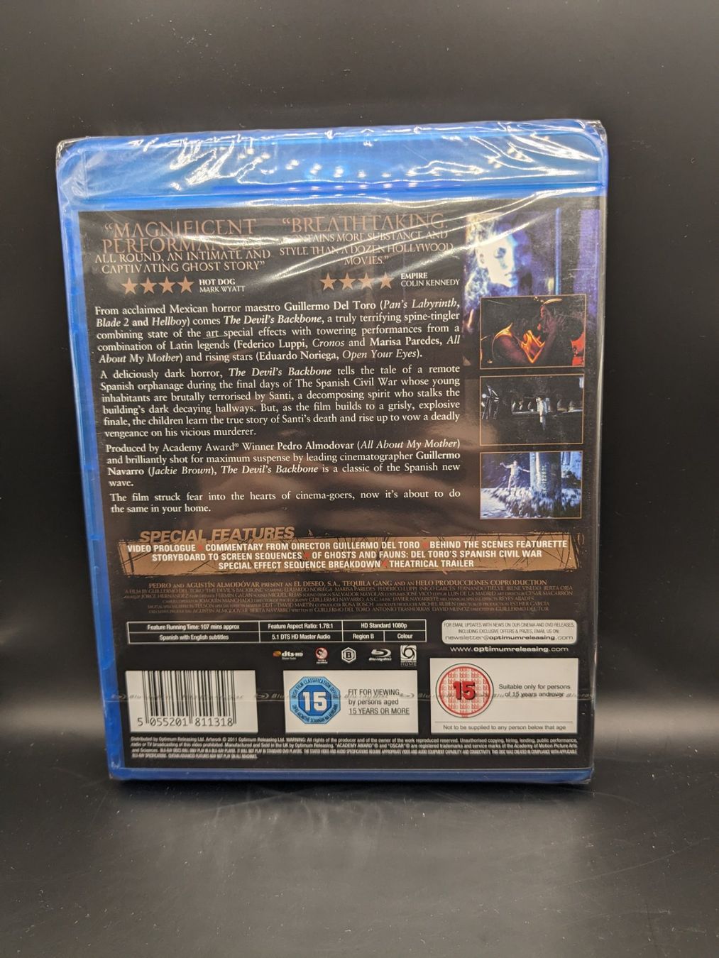 Alle DVDs: The Devil's Backbone - Horror - Blu Ray - Neu OVP – Neu und originalverpackt aus Hünenberg See von SpecialEditionGaming 1