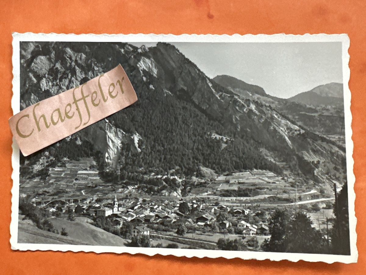 Cartoline postali: 1962 Sembrancher – Usato da Zürich venduto da Chaeffeler