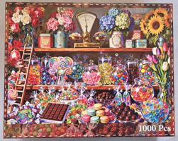 Puzzle "Sweet Candy Shop" Süssigkeitenladen 1000 Teile