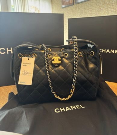 Chanel 25 Tasche It-Piece Schwarz Vinted Verified Top Zustan