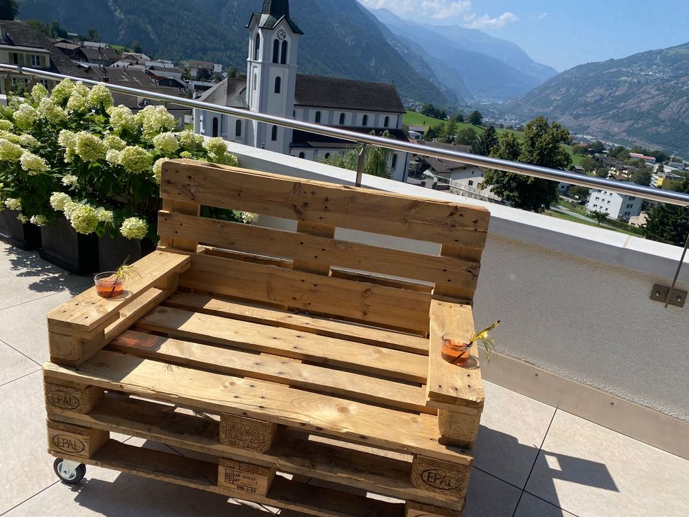 PalettenLounge Sessel mit Rollen Kaufen auf Ricardo