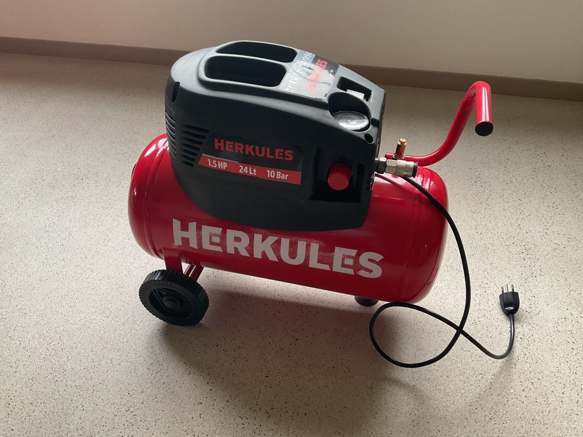 Kompressoren: Herkules Kompressor 24 Liter 10 Bar gebraucht – Gebraucht aus Gipf-Oberfrick von nic_wpq5