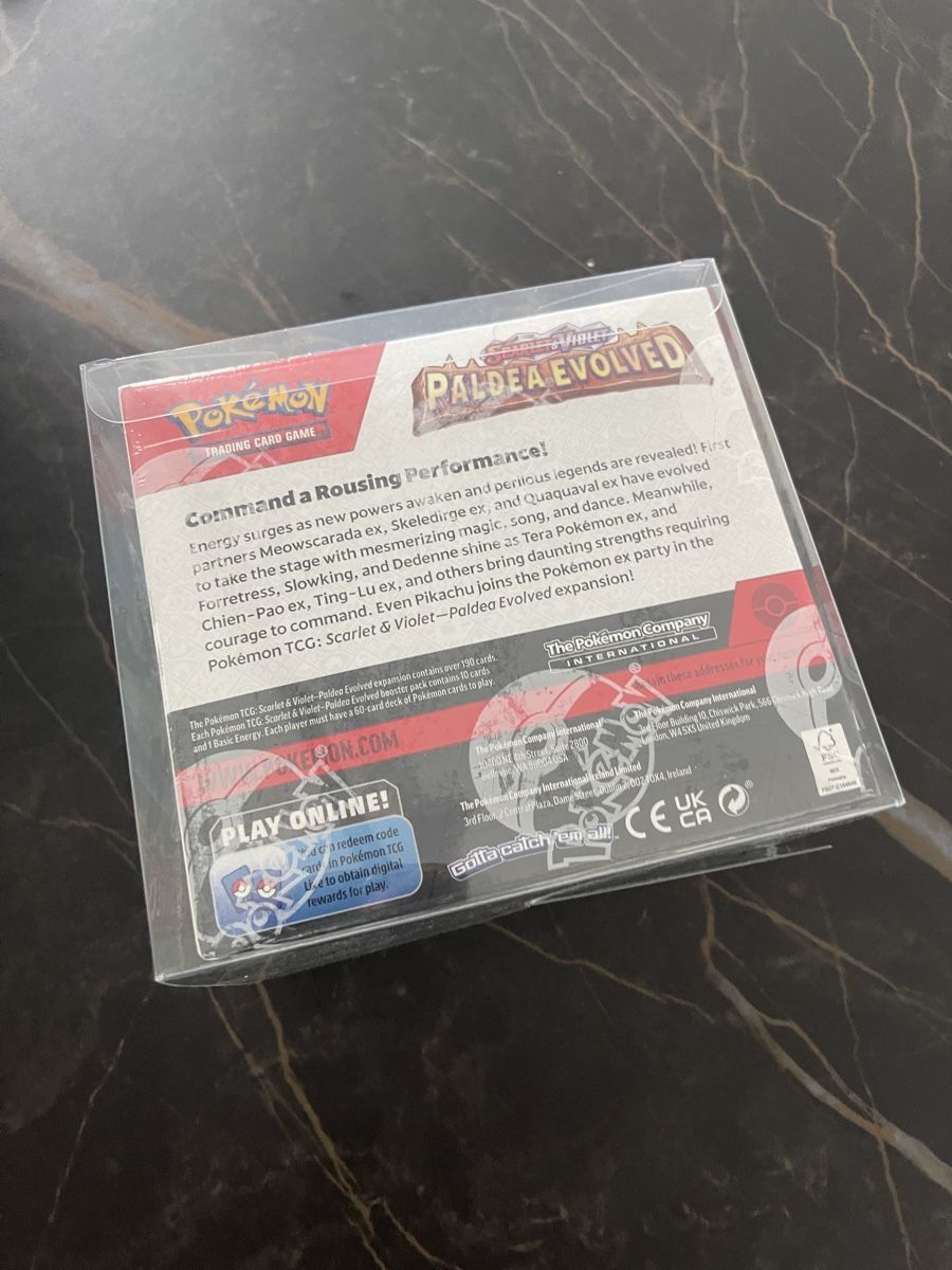 Pokémon Carte collezionabili: Pokemon Paldea Evolved Display sealed – Nuovo e nell'imballaggio originale da Oberentfelden venduto da Ismail.fenkci 1