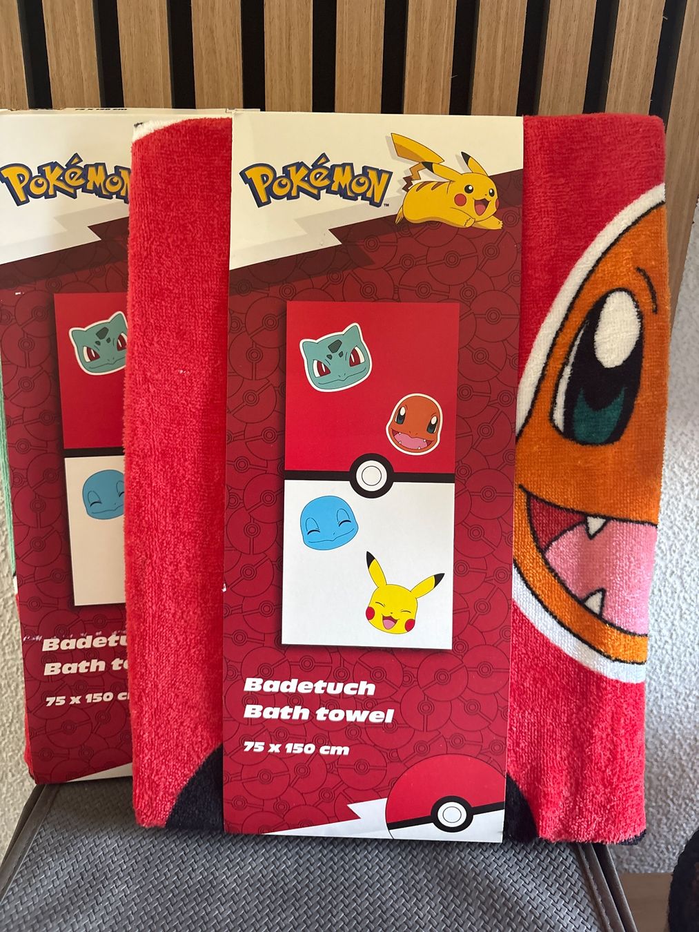 Teli da bagno: Badetücher Pokémon 2xNEU – Usato da Aarwangen venduto da kah_79t5