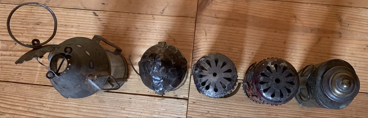 Lampade: Lot Kerzenlaternen und Petrollampen – Usato da Goldingen venduto da Bergler012 6