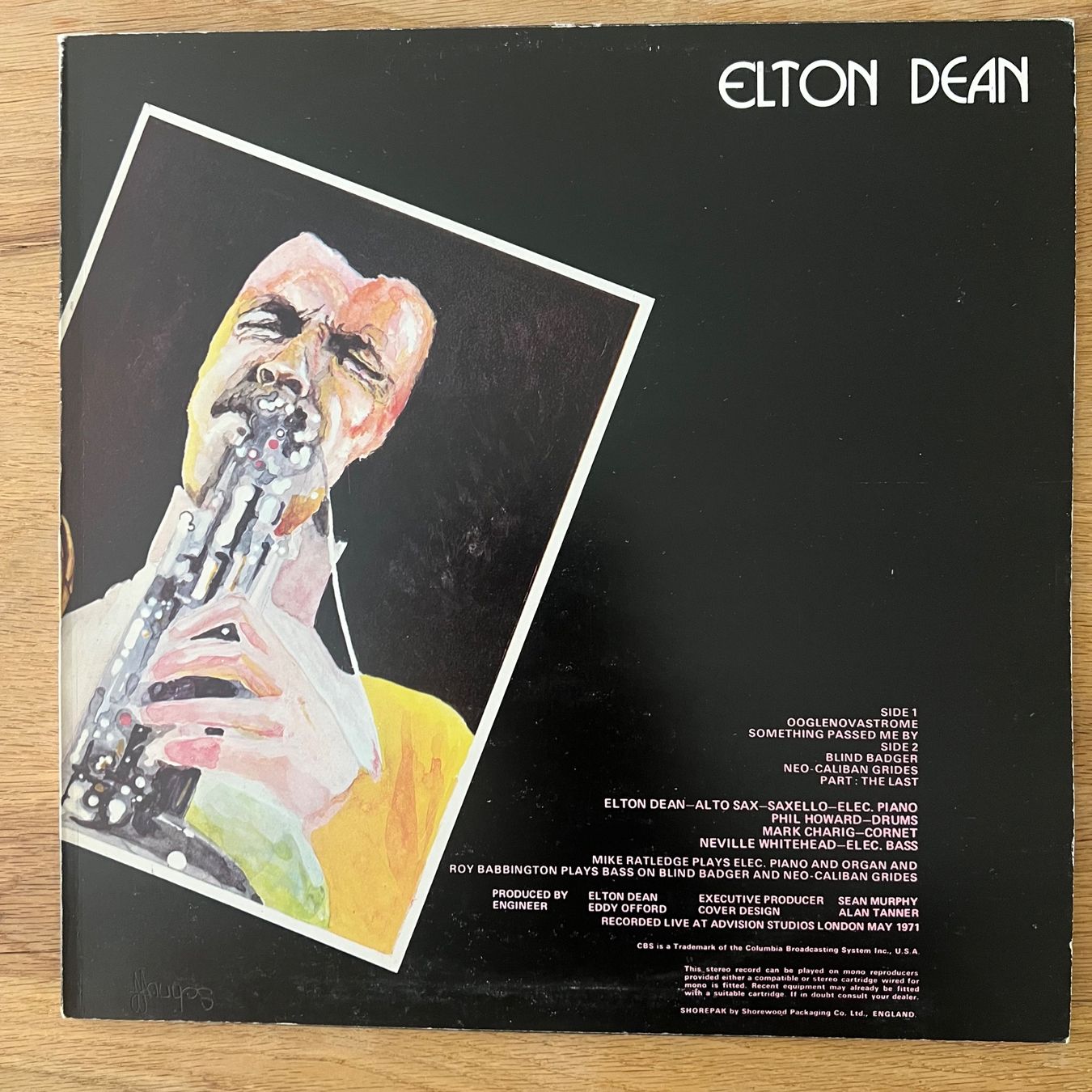 Schallplatten: Elton Dean - Same / 1. UK-Press. 1971 - Very nice Copy – Gebraucht aus Gais von soundcave57 1