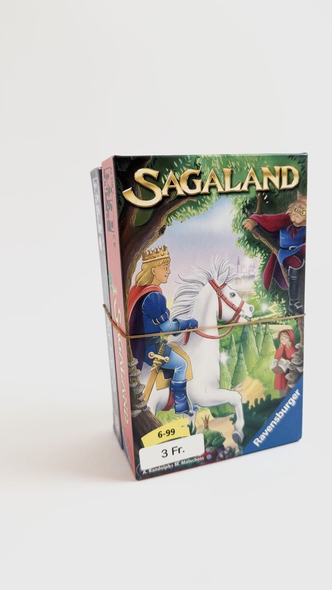 Ravensburger Giochi: Ravensburger Sagaland & Wer war's Brettspiele 2 Stk. – Usato da Schaffhausen venduto da Alinas-Kinderwelt