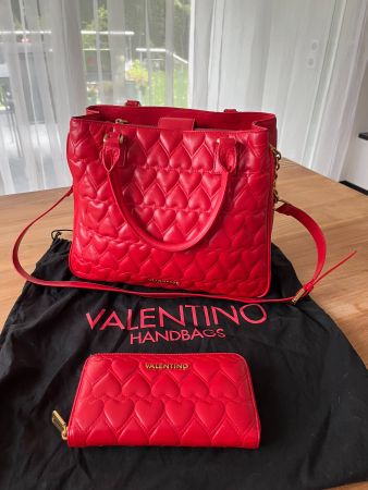 Valentino Handtasche mit Portemonnaie