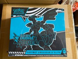 Coffret dresseur d’élite Black Bolt Foudre Noire Pokémon FR