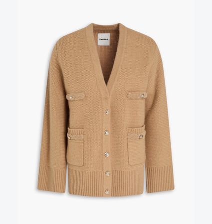 Woll-Strickjacke Sandro neuwertig, NP 440.-