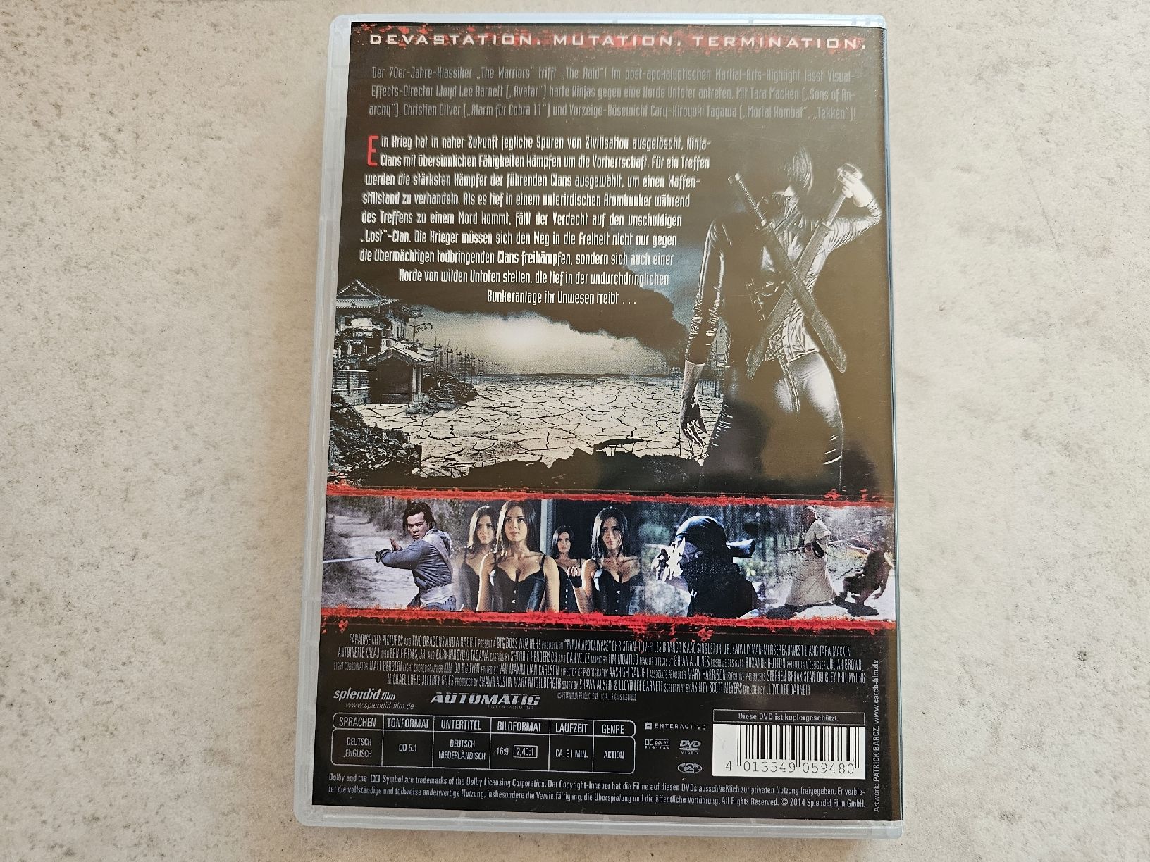 Tutti i DVDs: Ninja Apocalypse  /  Adrenalingetränkte Kampfkunst – Usato da Schneisingen venduto da backstore24 1