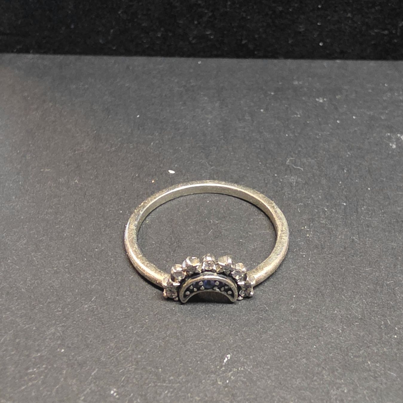 Pandora Anelli: Pandora Blauer Mondring - Grösse 60 – Usato da Muhen venduto da Savana16 1