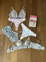 Calida & Tchibo Lingerie Bundle - Bras & Panties, Size M