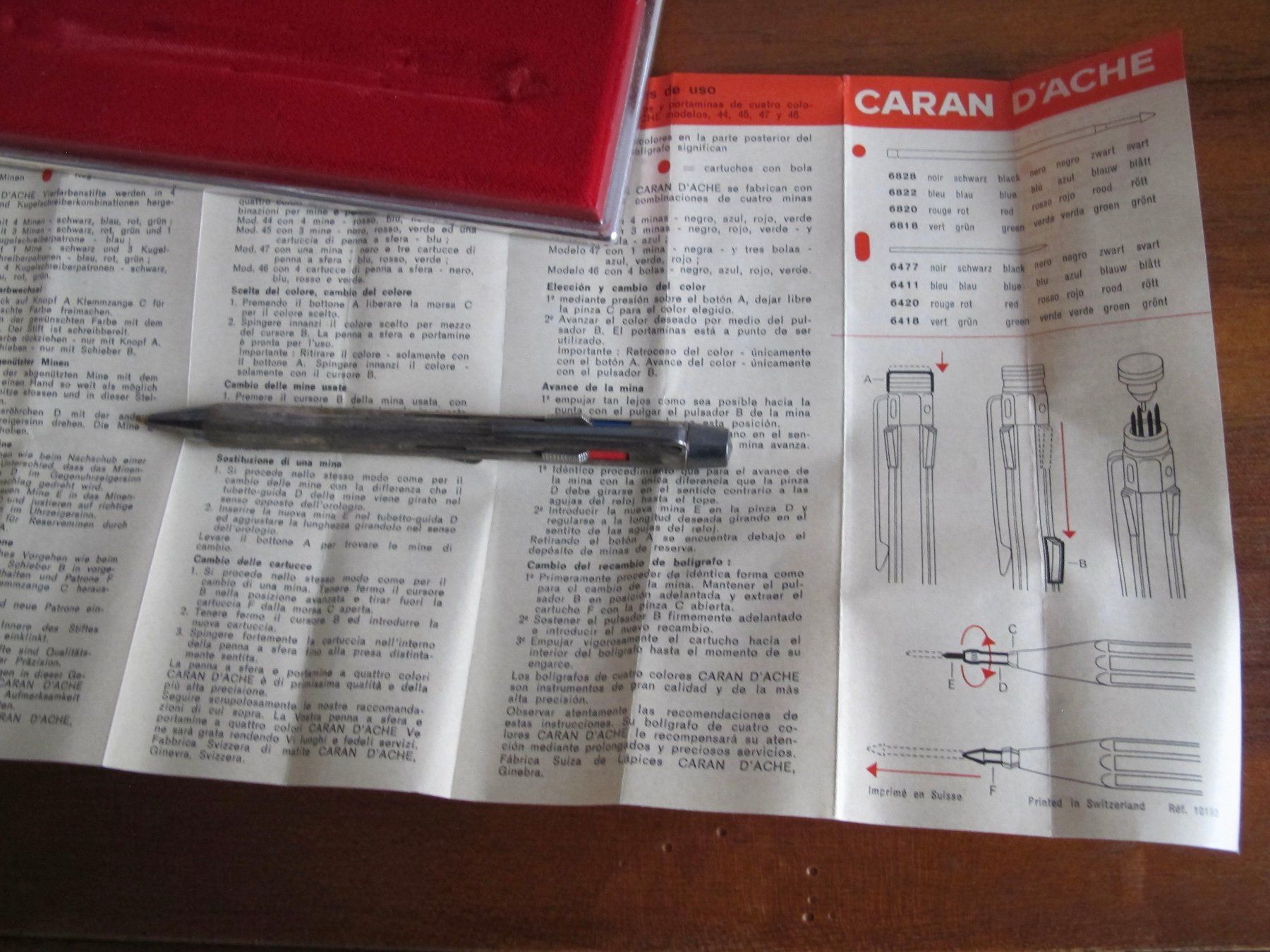 Caran D'Ache Stifte & Marker: Carand`ache vier Farben Stift – Gebraucht aus Wädenswil von  2